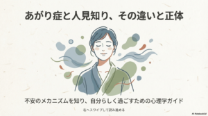 あがり症と人見知りの違いとは？不安の正体と克服へのヒント