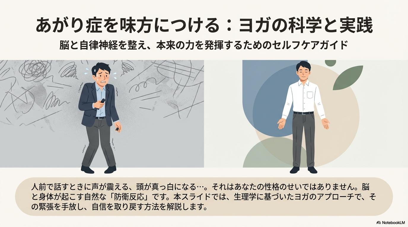 あがり症をヨガで克服！緊張や震えを抑える呼吸法とポーズの秘訣