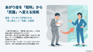 あがり症を短所から武器へ！面接での言い換えや克服法を解説