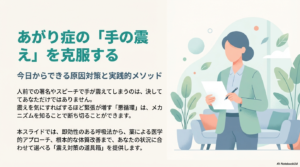 あがり症の手の震えを克服！今日からできる原因対策と改善法