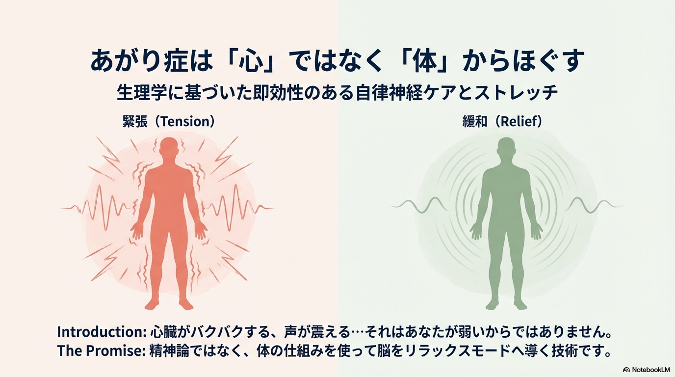 あがり症はストレッチで克服！即効性のある方法と自律神経の整え方